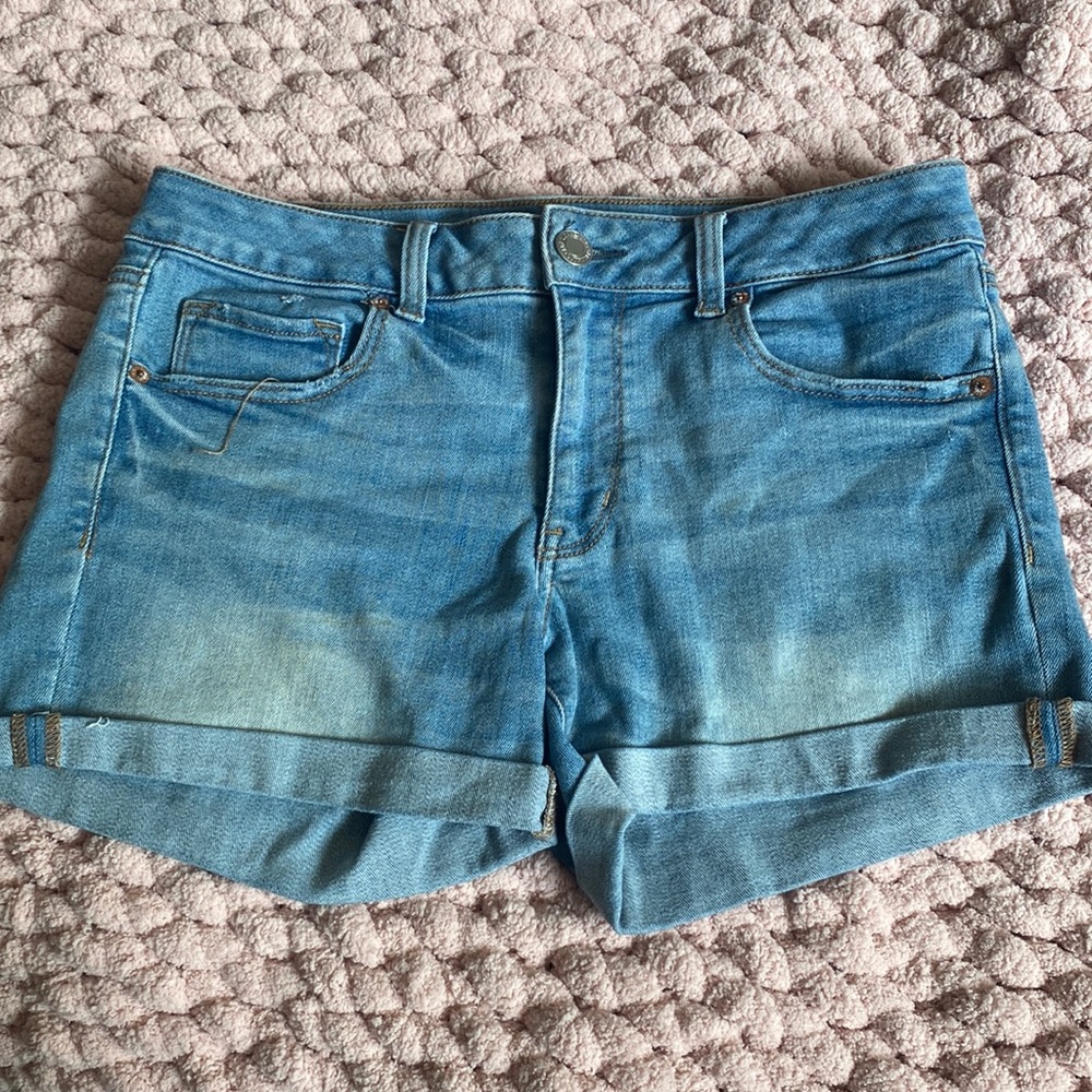 AEO MIDI JEAN SHORTS